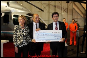 4 460 000 € pour le Musée ! les avions des réserves pourront être enfin à l'abri.
