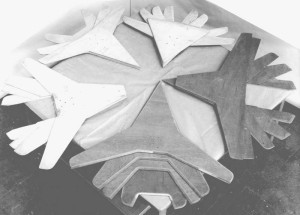 Modelos preliminares de 2014 da asa do Mirage G8