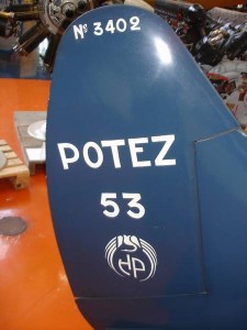 2014 dérive musée porte le numéro de série 3402, l'avion de Détré