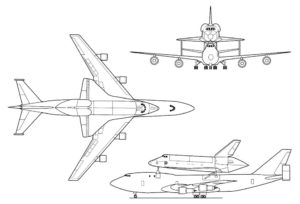 Plan, Boeing 747 SCA, OV-101,Orbiter