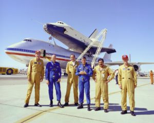 équipages d’essai, Boeing 747 SCA, Enterprise, OV-101