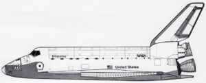 Enterprise, OV-101, dessin
