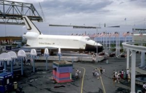 Enterprise, OV-101, barge
