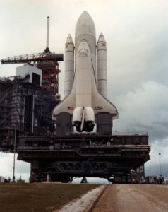 Enterprise, OV-101, Pas de tir, LC-39A, KSC, rollout