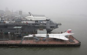 Enterprise, OV-101, Intrepid, Porte-avion, New York, Manhattan, Concorde, G-BOAD, 2012