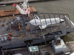 hangar, Enterprise, OV-101, Intrepid, Porte-avion, New York, Manhattan