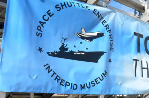 patchs, drapeau, Enterprise, OV-101, Intrepid, Porte-avion, New York, Manhattan
